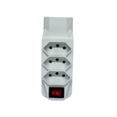 Extensor de Tomadas com Interruptor – 4 Saídas de 10W